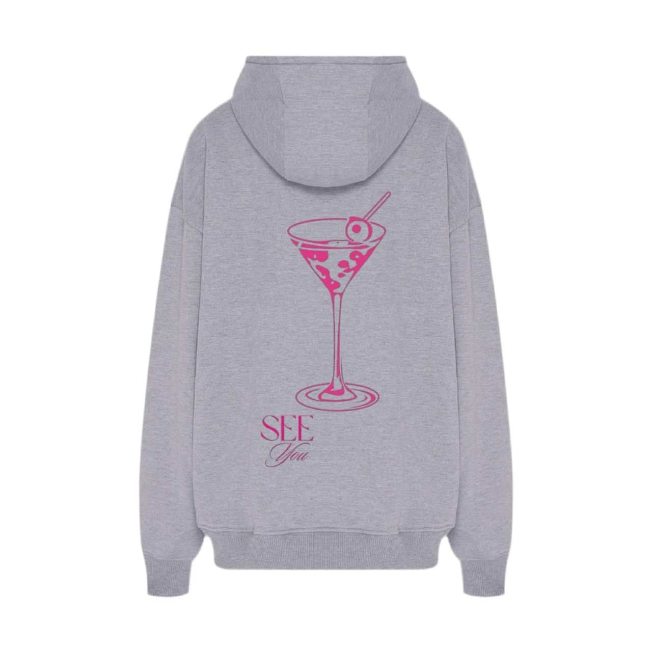 Hoodie Special Martini 🍸 CINZA MESCLA